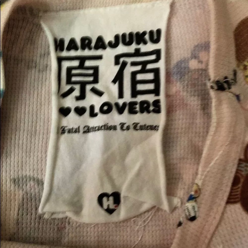Harajuku for Lovers Gwen Stefani Top Shirt Womens Sz S 2005 Designer-sample NEW - Picture 5 of 7